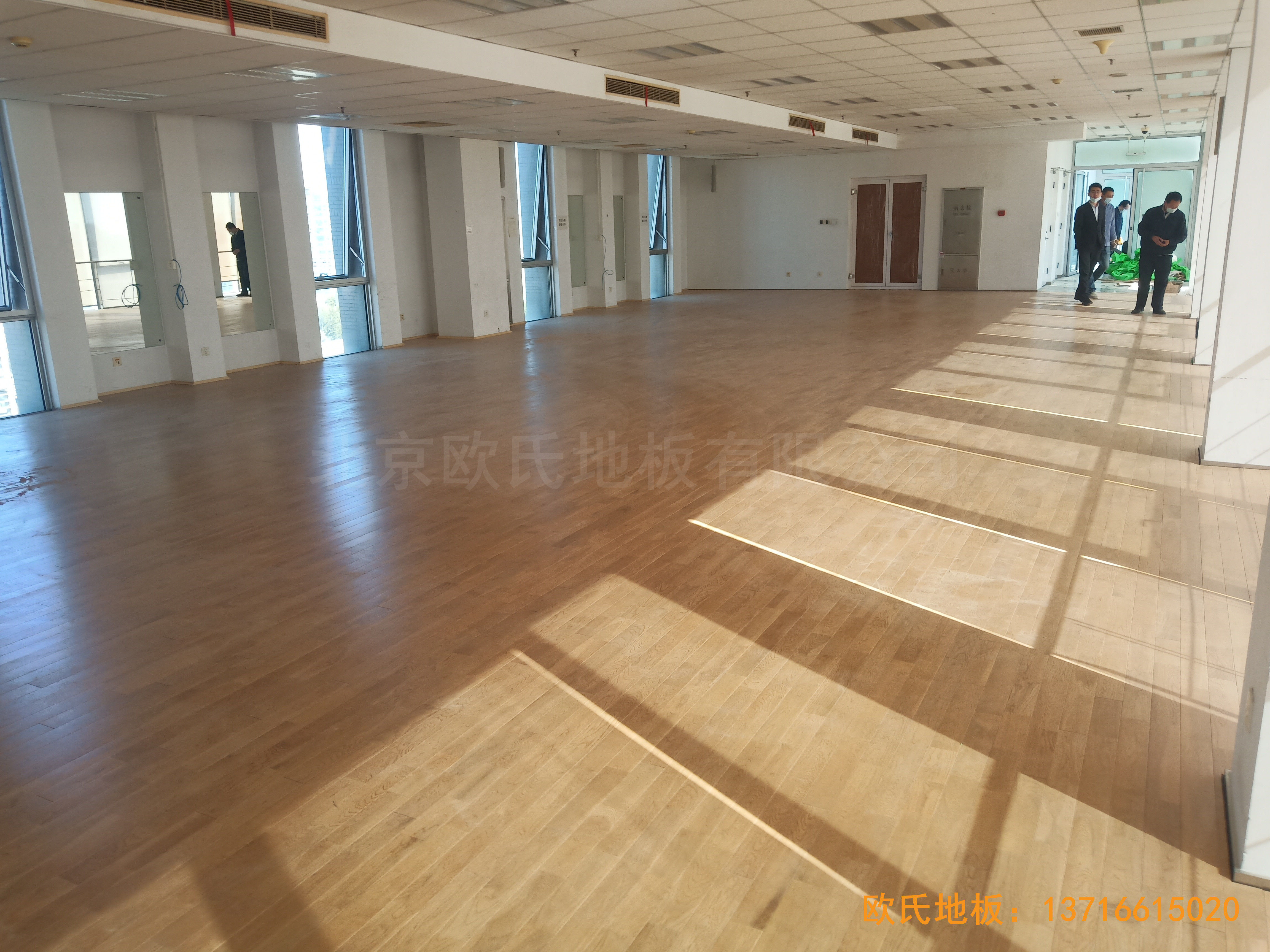 中國科學(xué)院技術(shù)研究所運(yùn)動(dòng)館運(yùn)動(dòng)木地板鋪設(shè)案例4