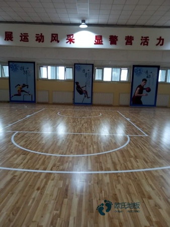 柞木運(yùn)動籃球木地板價格